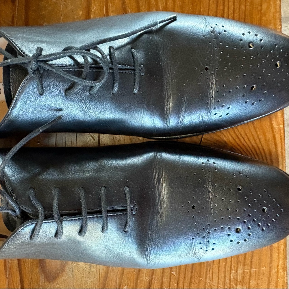 Fratelli Rossetti Black Leather Oxfords